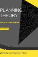Planning Theory di Philip Allmendinger edito da Macmillan Education