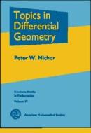 Topics In Differential Geometry edito da American Mathematical Society
