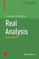 Real Analysis di Emmanuele DiBenedetto edito da Springer-Verlag GmbH