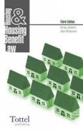 Housing And Housing Benefit Law di Alan Robinson, Kirsty Jenkins edito da Bloomsbury Publishing Plc