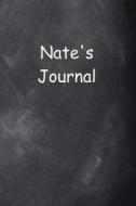Nate Personalized Name Journal Custom Name Gift Idea Nate: (Notebook, Diary, Blank Book) di Distinctive Journals edito da Createspace Independent Publishing Platform