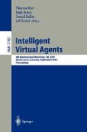 Intelligent Virtual Agents edito da Springer Berlin Heidelberg