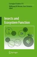 Insects and Ecosystem Function edito da Springer-Verlag GmbH