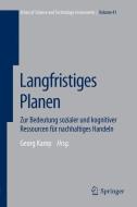 Langfristiges Planen di Georg Kamp edito da Springer-Verlag GmbH
