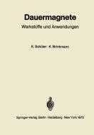 Dauermagnete di Kurt Brinkmann, Karl Schüler edito da Springer Berlin Heidelberg