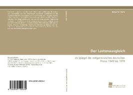 Der Lastenausgleich di Benjamin Härte edito da Südwestdeutscher Verlag für Hochschulschriften AG  Co. KG