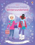 Mein Anziehpuppen-Stickerbuch: Winterwunderland di Fiona Watt edito da Usborne Verlag