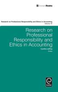 Research on Professional Responsibility and Ethics in Accou edito da Emerald Group Publishing Limited