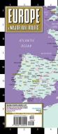 Streetwise Europe & Major Rail Routes Laminated Map di Michelin edito da Michelin Editions Des Voyages