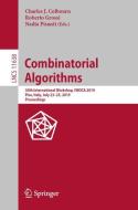 Combinatorial Algorithms edito da Springer International Publishing