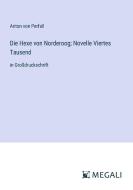 Die Hexe von Norderoog; Novelle Viertes Tausend di Anton von Perfall edito da Megali Verlag