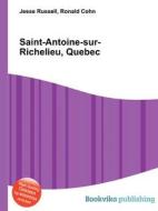 Saint-antoine-sur-richelieu, Quebec edito da Book On Demand Ltd.
