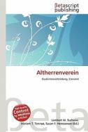 Altherrenverein edito da Betascript Publishing