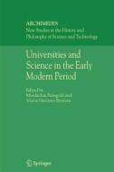 Universities and Science in the Early Modern Period edito da Springer Netherlands