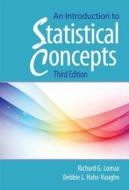 An Introduction to Statistical Concepts di Richard G. Lomax, Debbie L. Hahs-Vaughn edito da Taylor & Francis Ltd