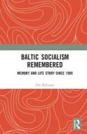 Baltic Socialism Remembered edito da Taylor & Francis Ltd