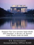 Support For Low-income Individuals And Families edito da Bibliogov