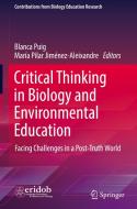 Critical Thinking In Biology And Environmental Education edito da Springer Nature Switzerland AG