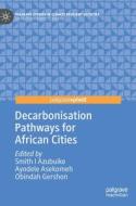 Decarbonisation Pathways For African Cities edito da Springer International Publishing AG