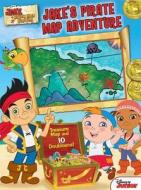 Disney Jake and the Neverland Pirates: Jake's Pirate Map Adventure: Treasure Map & 10 Doubloons! di Elizabeth Bennett edito da Reader's Digest Association