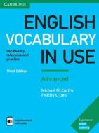 English Vocabulary In Use: Advanced Book With Answers And Enhanced Ebook di Michael McCarthy, Felicity O'Dell edito da Cambridge University Press