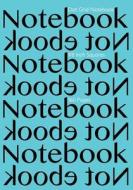 Dot Grid Notebook 1/8 Inch Squares 160 Pages: Notebook Not eBook with Turquoise Cover, 7x10 1/8 Inch Dot Grid Graph Paper, Perfect Bound, Ideal for St di Spicy Journals edito da Createspace