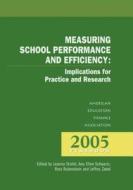 Measuring School Performance & Efficiency edito da Taylor & Francis Ltd