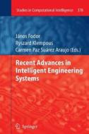Recent Advances in Intelligent Engineering Systems edito da Springer Berlin Heidelberg