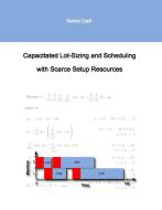 Capacitated Lot-Sizing and Scheduling with Scarce Setup Resources di Karina Copil edito da Books on Demand