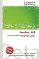 Rowland Hill edito da Betascript Publishing