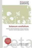 Solanum Ensifolium edito da Betascript Publishing