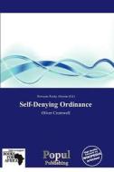 Self-denying Ordinance edito da Crypt Publishing