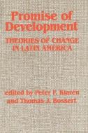 Promise Of Development di Peter Flindell Klaren edito da Taylor & Francis Inc