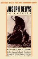 Joseph Beuys in America: Energy Plan for the Western Man di Joseph Beuys edito da THUNDERS MOUTH PRESS