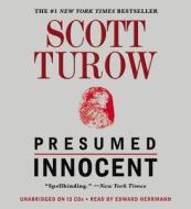 Presumed Innocent [With Earbuds] di Scott Turow edito da Hachette Audio