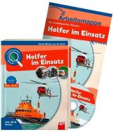 Leselauscher Wissen: Helfer im Einsatz (inkl. CD & Poster). Set di Sandy Willems-van der Gieth edito da Buch Verlag Kempen