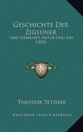 Geschichte Der Zigeuner: Ihre Herkunft, Natur Und Art (1835) di Theodor Tetzner edito da Kessinger Publishing