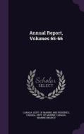 Annual Report, Volumes 65-66 edito da Palala Press