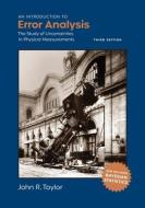 An Introduction To Error Analysis, Third Edition di John R Taylor edito da Scion Publishing Ltd
