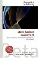 Stern-Gerlach Experiment edito da Betascript Publishing