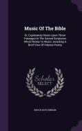 Music Of The Bible di Enoch Hutchinson edito da Palala Press