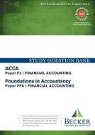 F3 Financial Accounting Study Question B di BECKER edito da Becker Professional Education