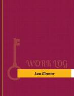 Lens Mounter Work Log: Work Journal, Work Diary, Log - 131 Pages, 8.5 X 11 Inches di Key Work Logs edito da Createspace Independent Publishing Platform