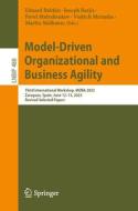 Model-Driven Organizational and Business Agility edito da Springer Nature Switzerland