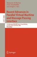 Recent Advances in Parallel Virtual Machine and Message Passing Interface edito da Springer Berlin Heidelberg