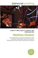 Matthew Hindson edito da Vdm Publishing House