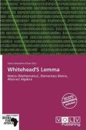 Whitehead's Lemma edito da Crypt Publishing