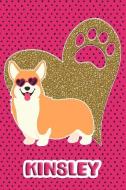 Corgi Life Kinsley: College Ruled Composition Book Diary Lined Journal Pink di Foxy Terrier edito da INDEPENDENTLY PUBLISHED