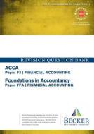 F3 Financial Accounting Revision Questio di BECKER edito da Becker Professional Education