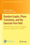 Random Graphs, Phase Transitions, And The Gaussian Free Field edito da Springer Nature Switzerland Ag